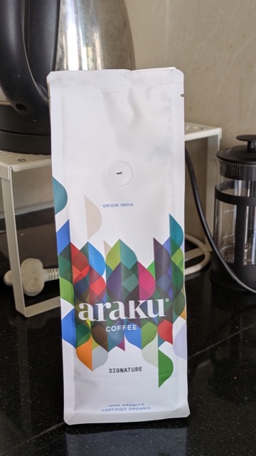 Coffee packet for Araku - Signature