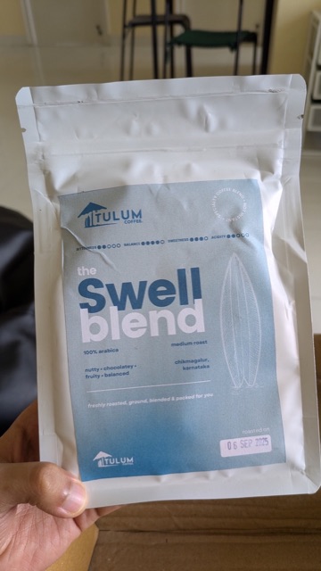 Coffee packet for Swell Blend